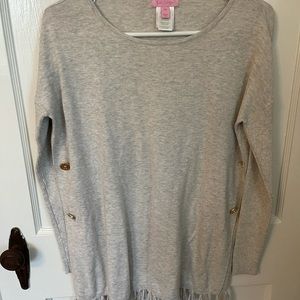 Lilly Pulitzer Fringe Sweater